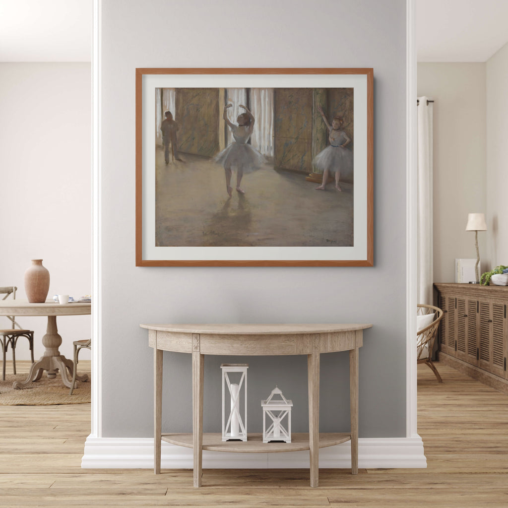 La Classe de Danse - Edgar Degas - Toile premium 430g (qualité galerie)