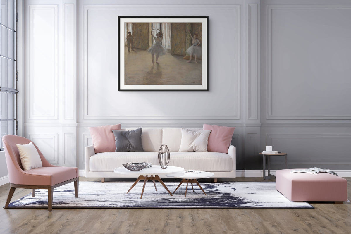 La Classe de Danse - Edgar Degas - Toile premium 430g (qualité galerie)