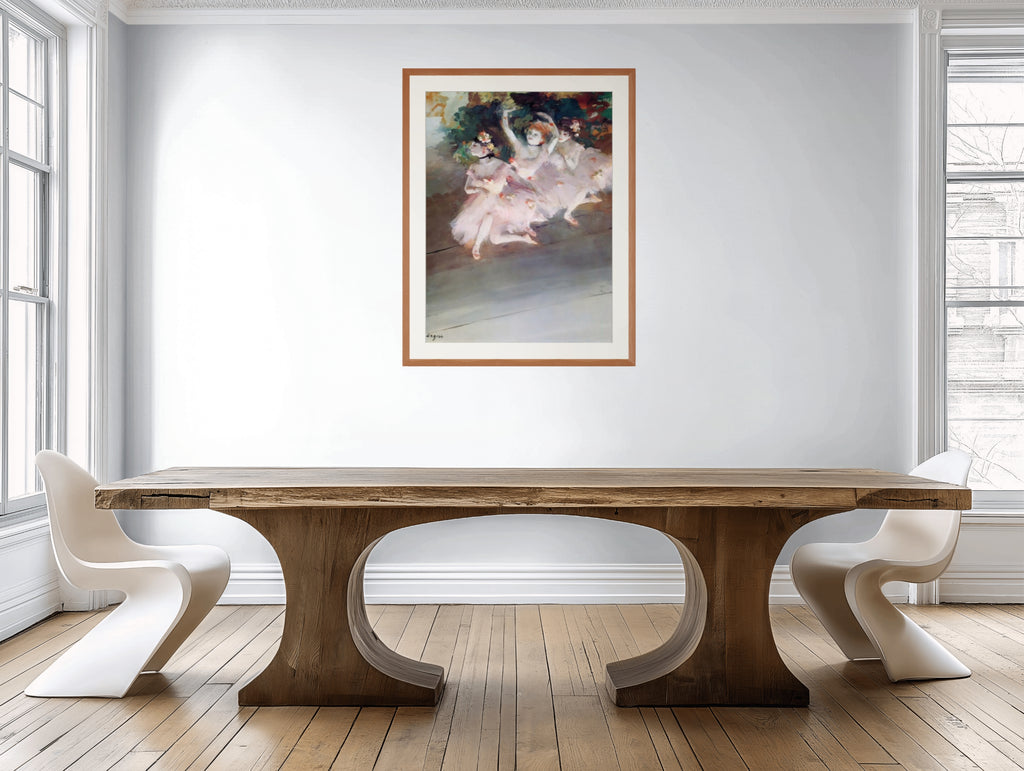 Trois danseuses - Edgar Degas - Toile premium 430g (qualité galerie)