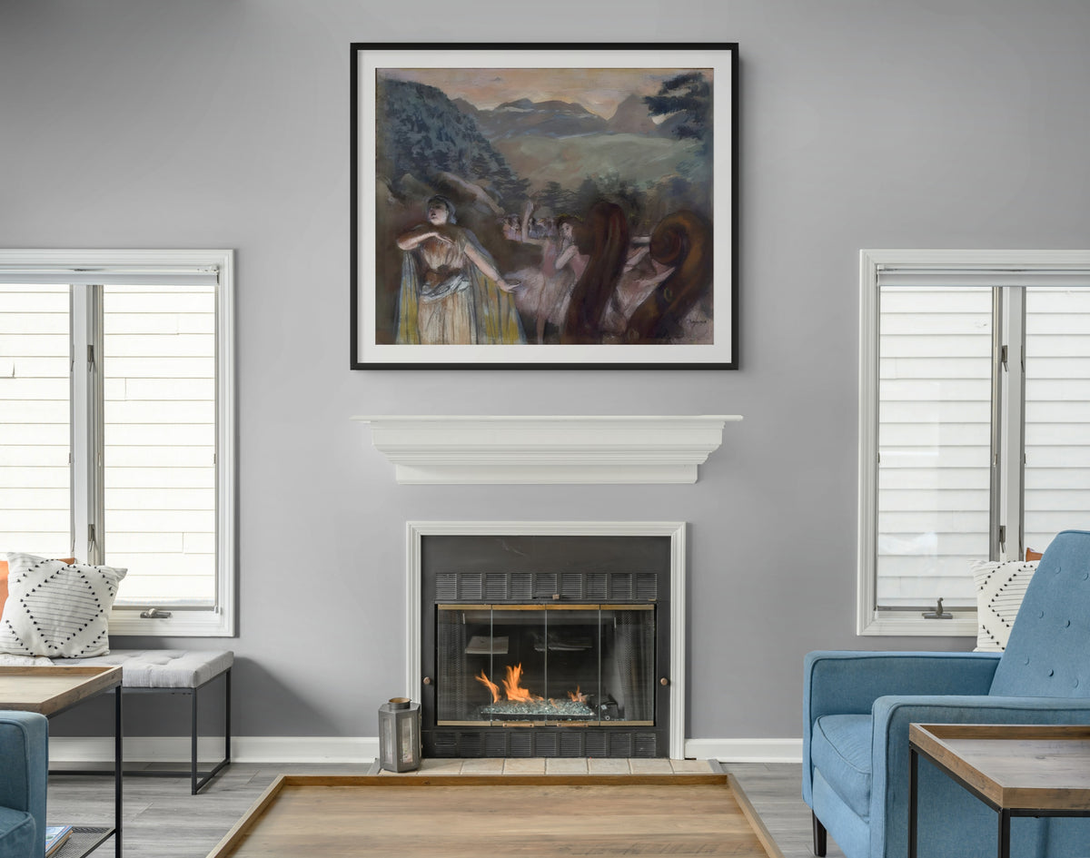 The Ballet Class - Edgar Degas - Premium Canvas 430g (gallery quality)