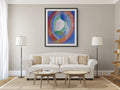 Fenêtres ouvertes simultanément - Robert Delaunay - Toile premium 430g (qualité galerie)