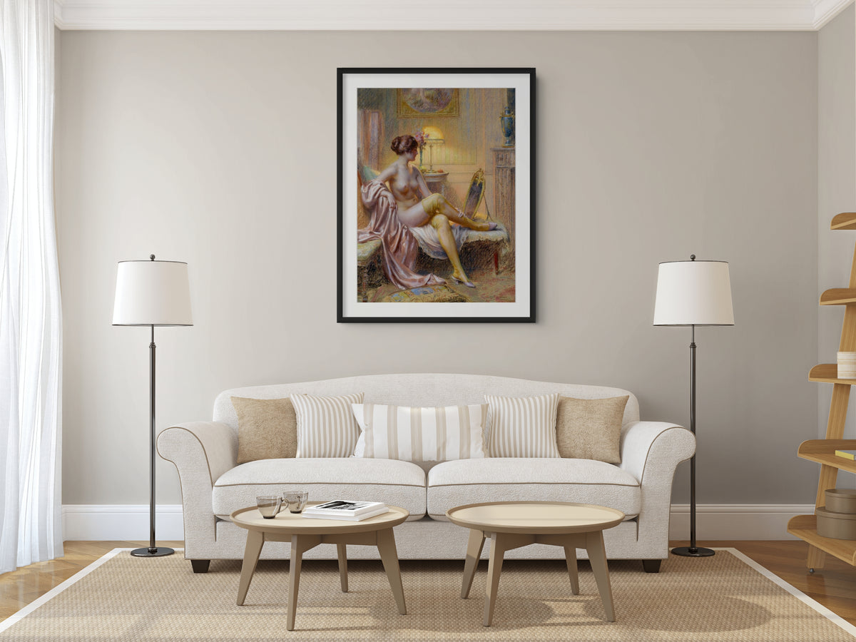 Te dance - Ernst Ludwig Kirchner - Premium canvas 430g (gallery quality)