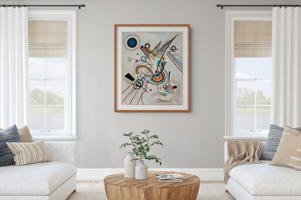 Diagonal - Wassily Kandinsky - Premium canvas 430g (gallery quality)