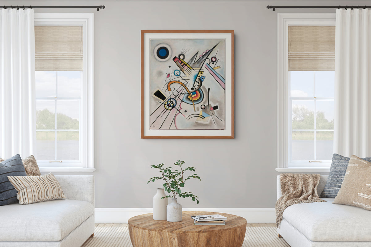 Diagonal - Wassily Kandinsky - Premium canvas 430g (gallery quality)