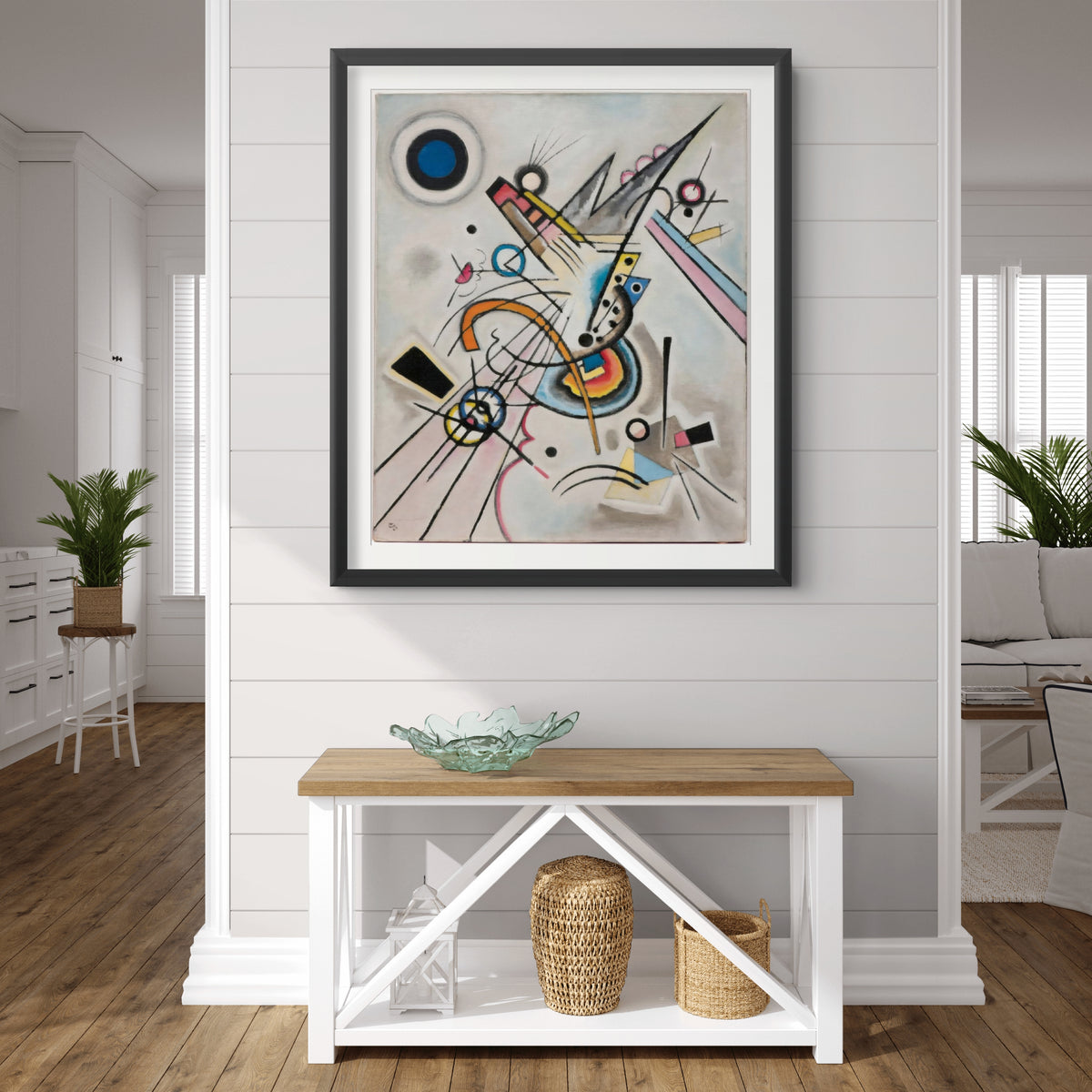 Diagonal - Wassily Kandinsky - Premium canvas 430g (gallery quality)