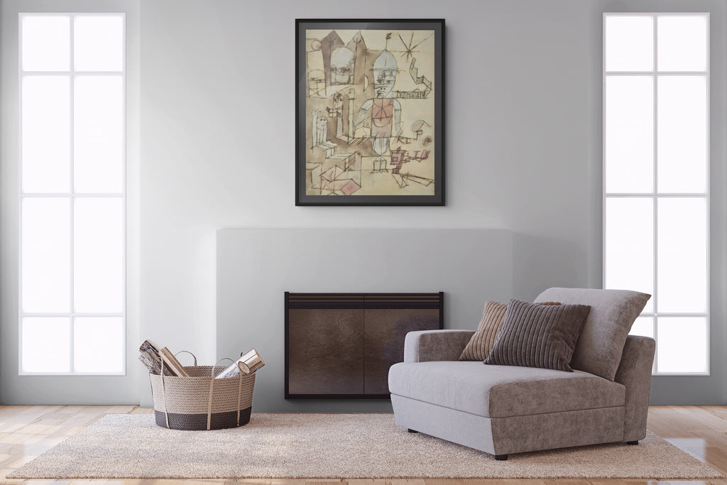 Angel applicant - Paul Klee - Premium canvas 430g (gallery quality)