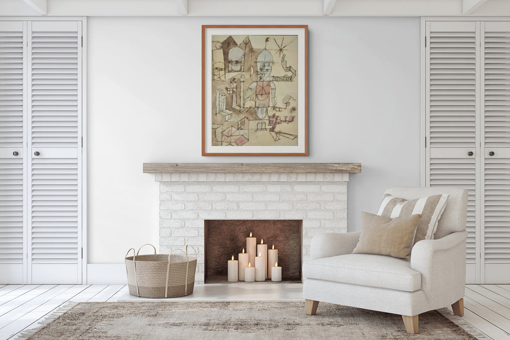 Angel applicant - Paul Klee - Premium canvas 430g (gallery quality)