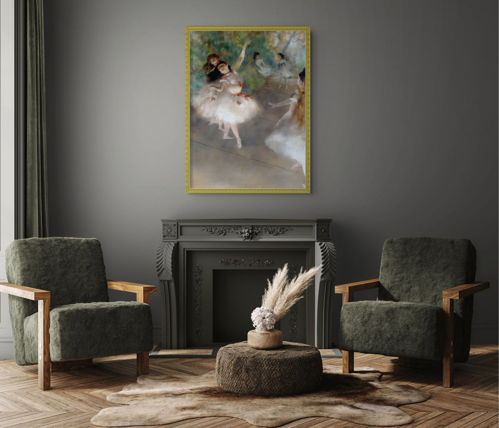 The Ballet Class - Edgar Degas - Premium Canvas 430g (gallery quality)