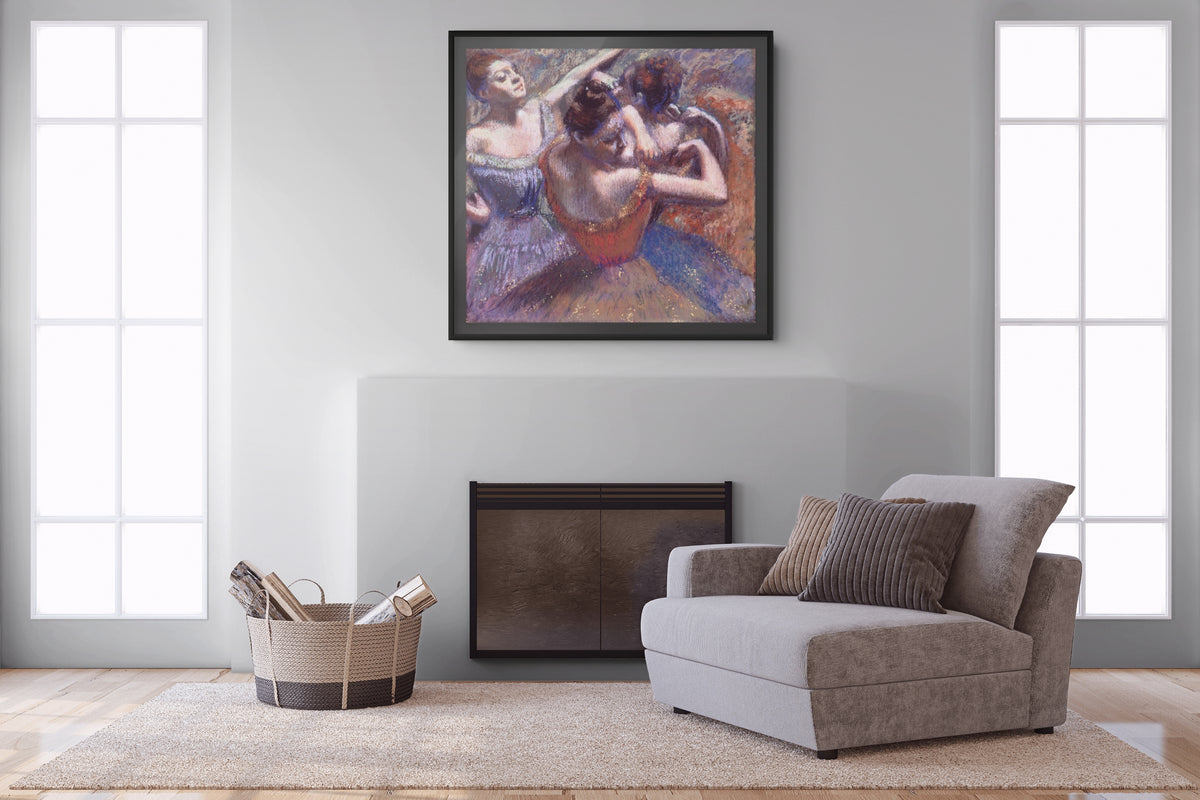 Bailarinas - Edgar Degas - Lienzo premium 430g (calidad de galeria)