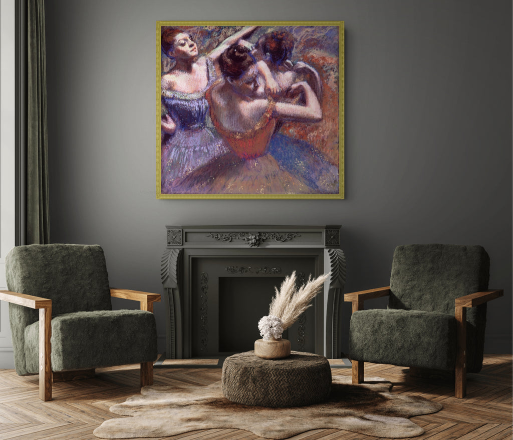 Bailarinas - Edgar Degas - Lienzo premium 430g (calidad de galeria)