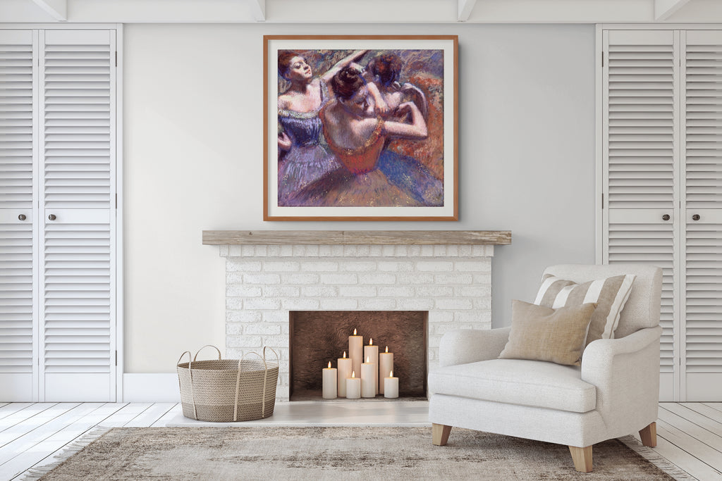 Bailarinas - Edgar Degas - Lienzo premium 430g (calidad de galeria)