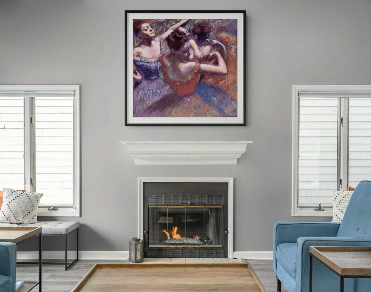 Bailarinas - Edgar Degas - Lienzo premium 430g (calidad de galeria)