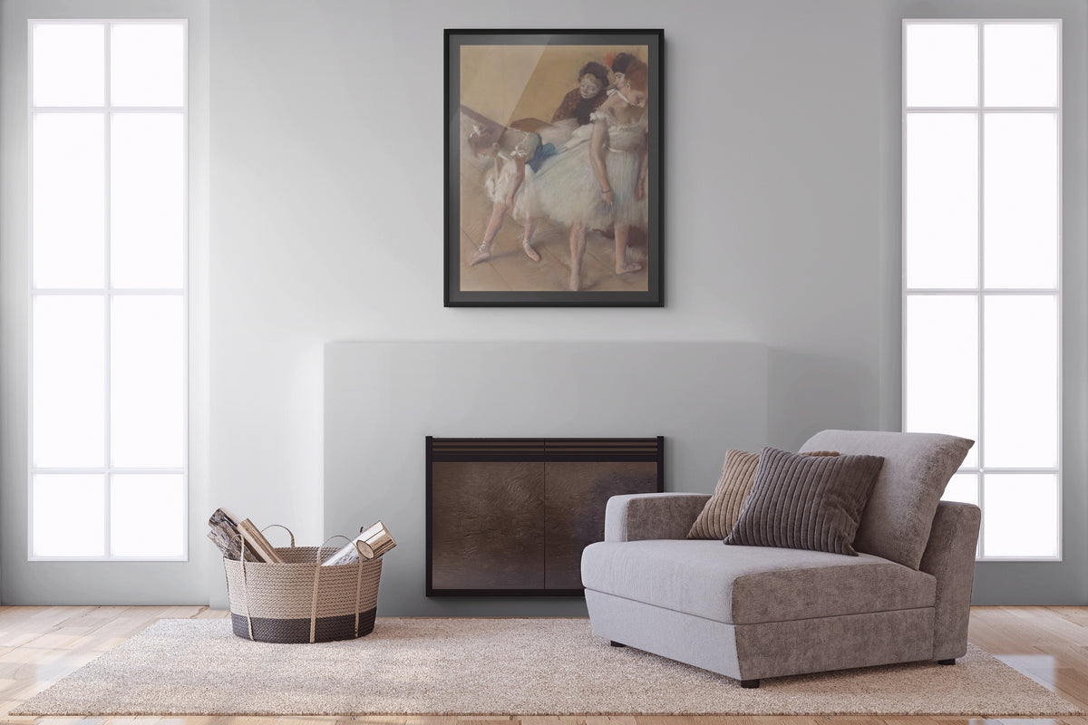Examen de danza - Edgar Degas - Lienzo premium 430g (calidad de galeria)