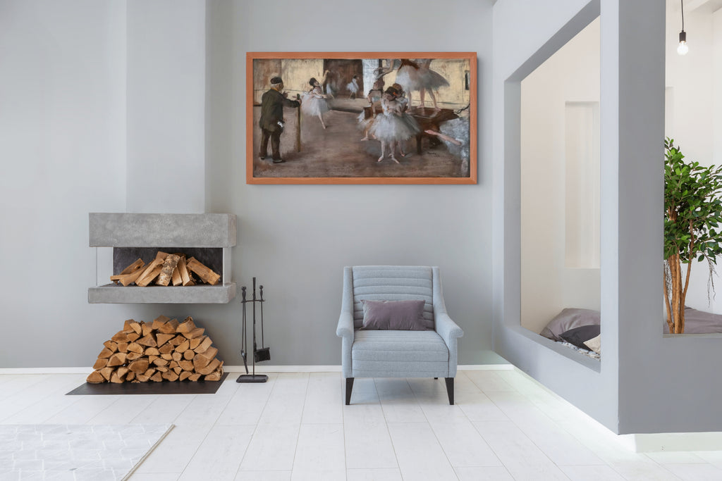 The Ballet Class - Edgar Degas - Premium Canvas 430g (gallery quality)