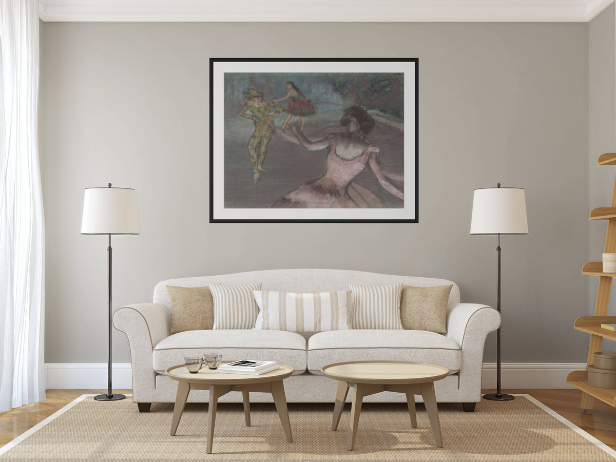 The Ballet Class - Edgar Degas - Premium Canvas 430g (gallery quality)