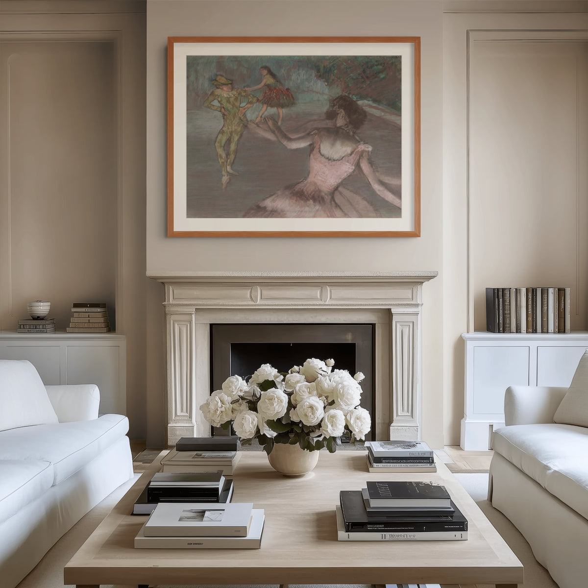 The Ballet Class - Edgar Degas - Premium Canvas 430g (gallery quality)