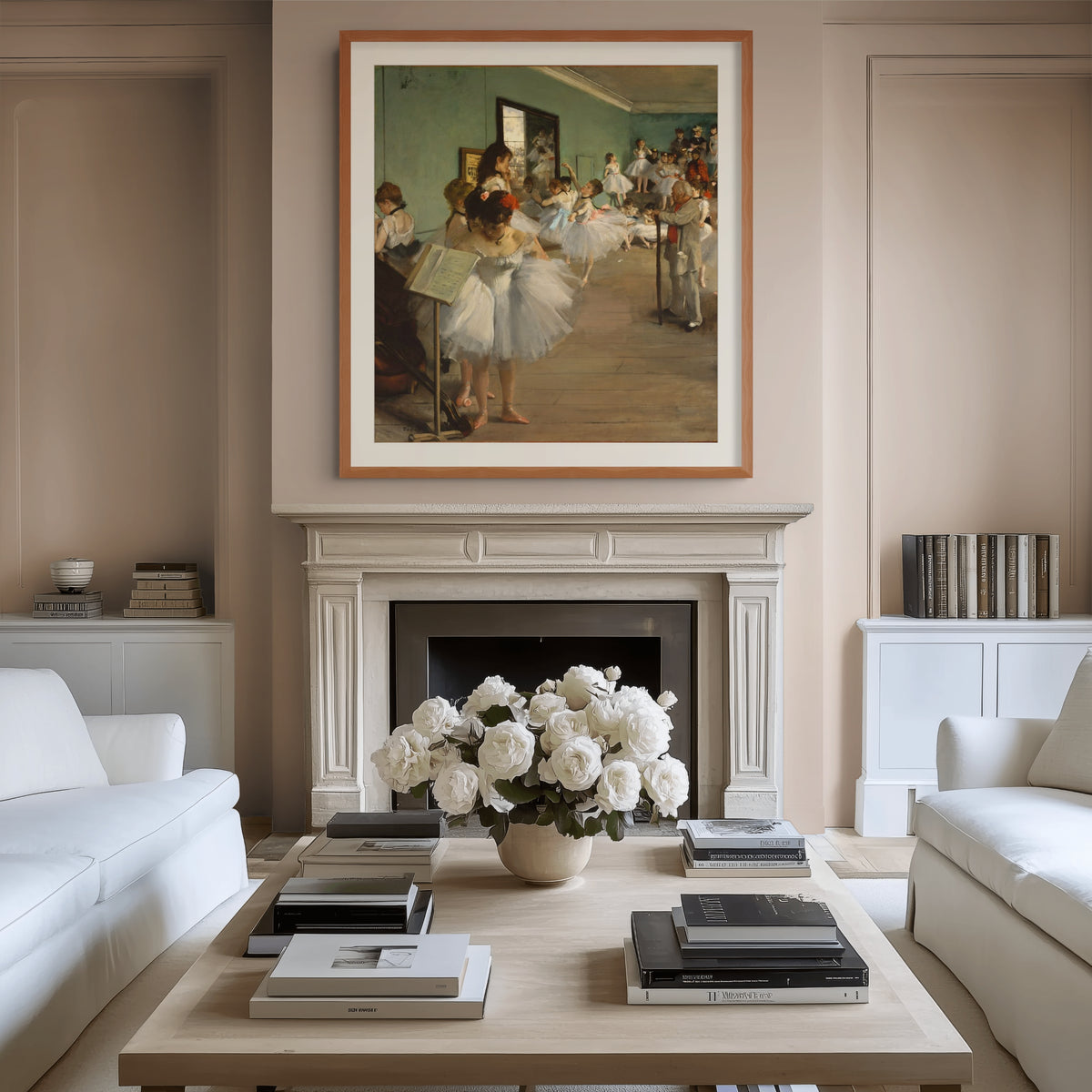 The Ballet Class - Edgar Degas - Premium Canvas 430g (gallery quality)