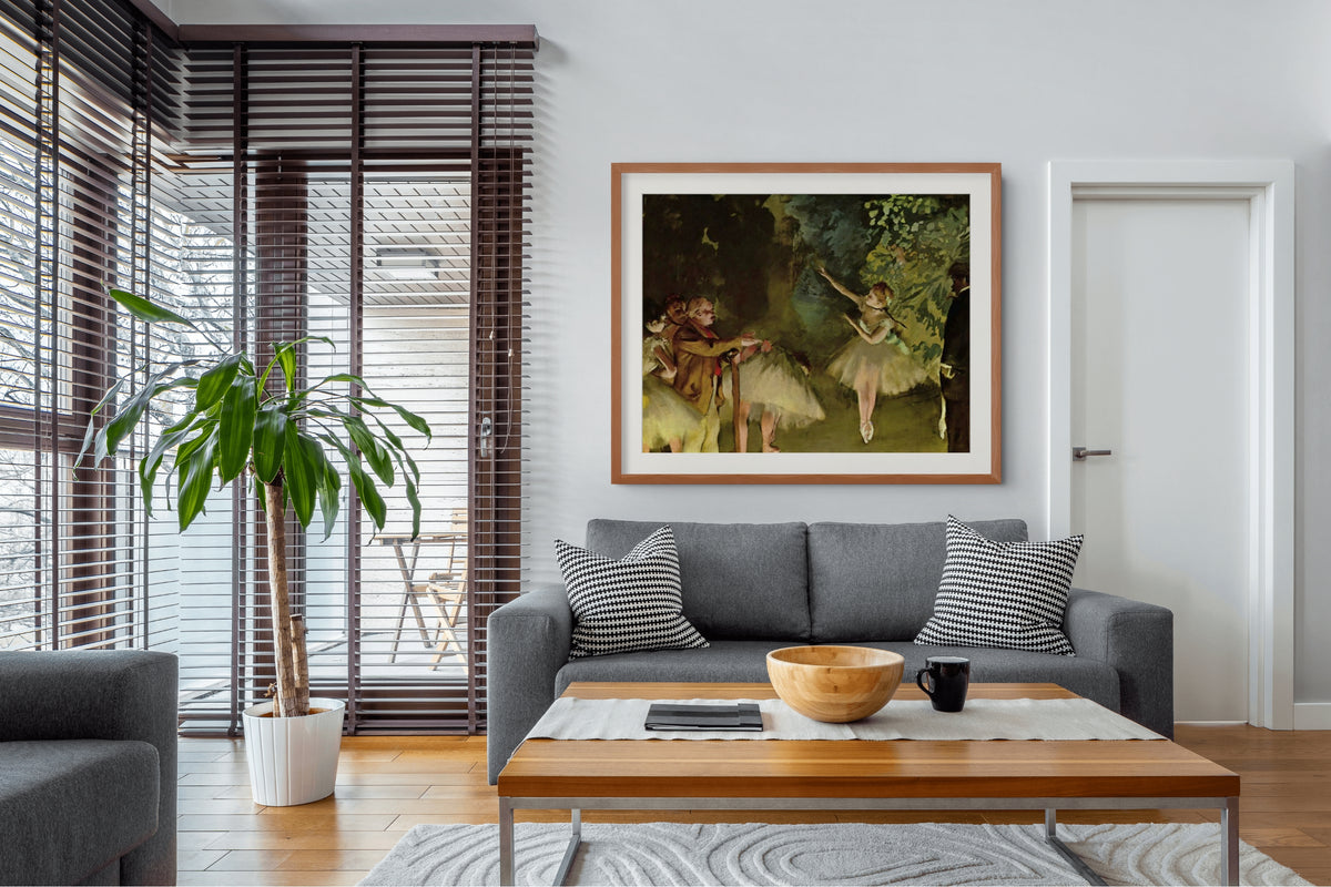 Répétition de ballet - Edgar Degas - Toile premium 430g (qualité galerie)