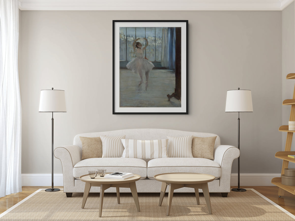 The Ballet Class - Edgar Degas - Premium Canvas 430g (gallery quality)