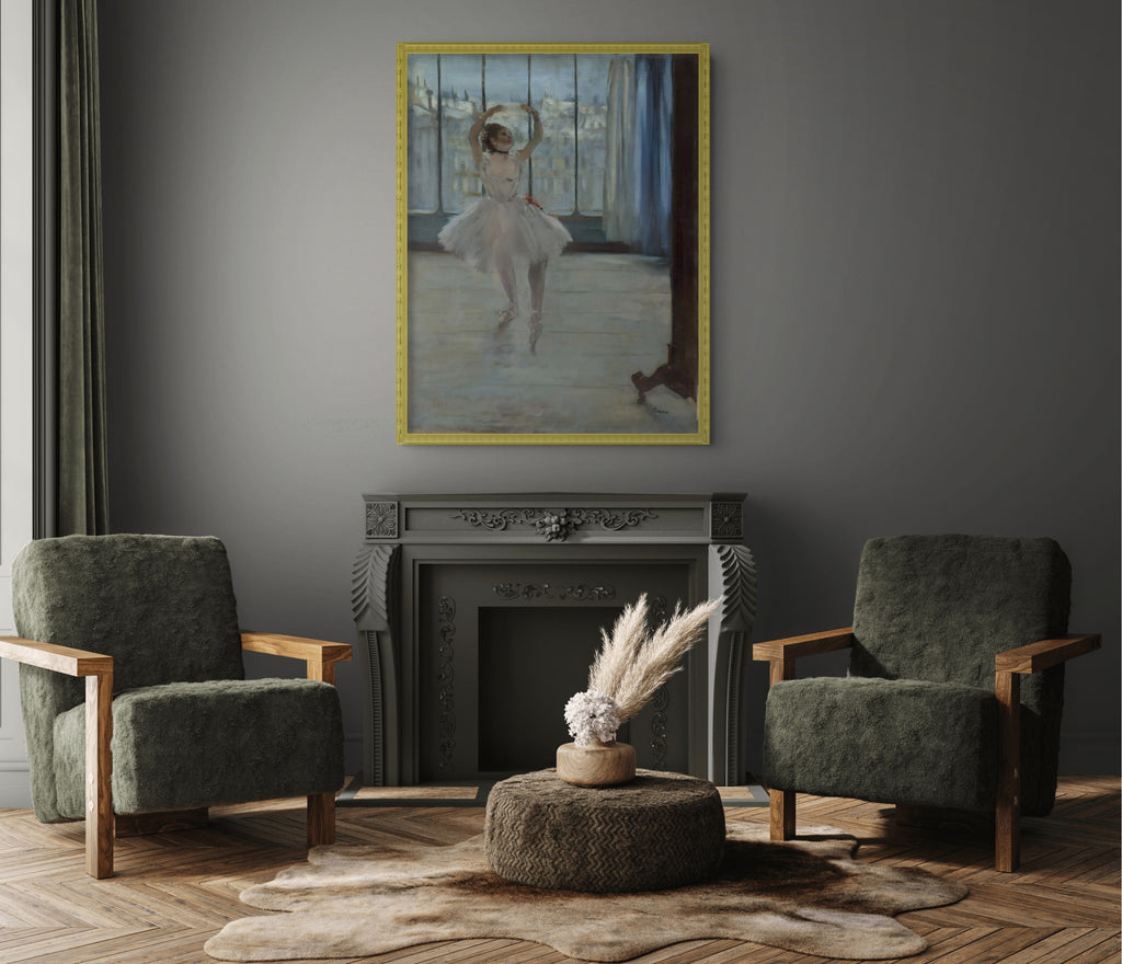 The Ballet Class - Edgar Degas - Premium Canvas 430g (gallery quality)