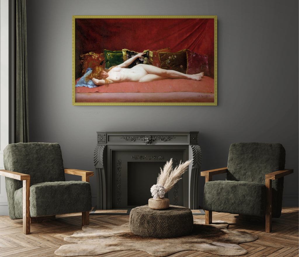 Le Baiser - Edvard Munch - Toile premium 430g (qualité galerie)