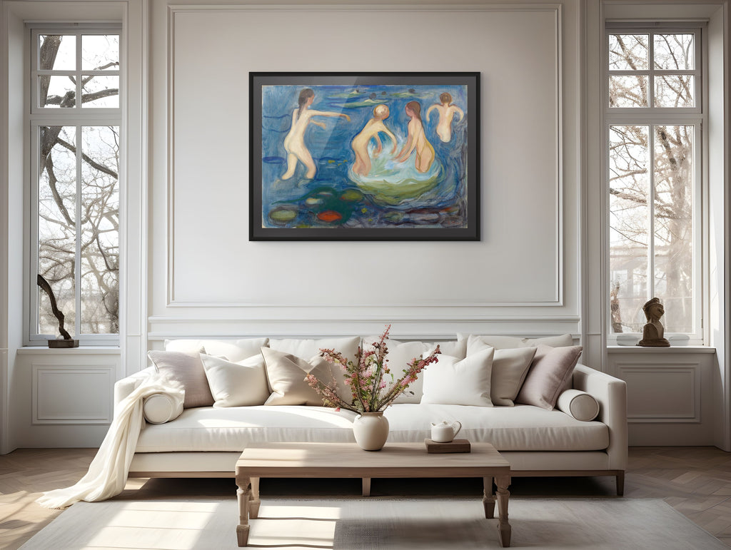 Le Baiser - Edvard Munch - Toile premium 430g (qualité galerie)