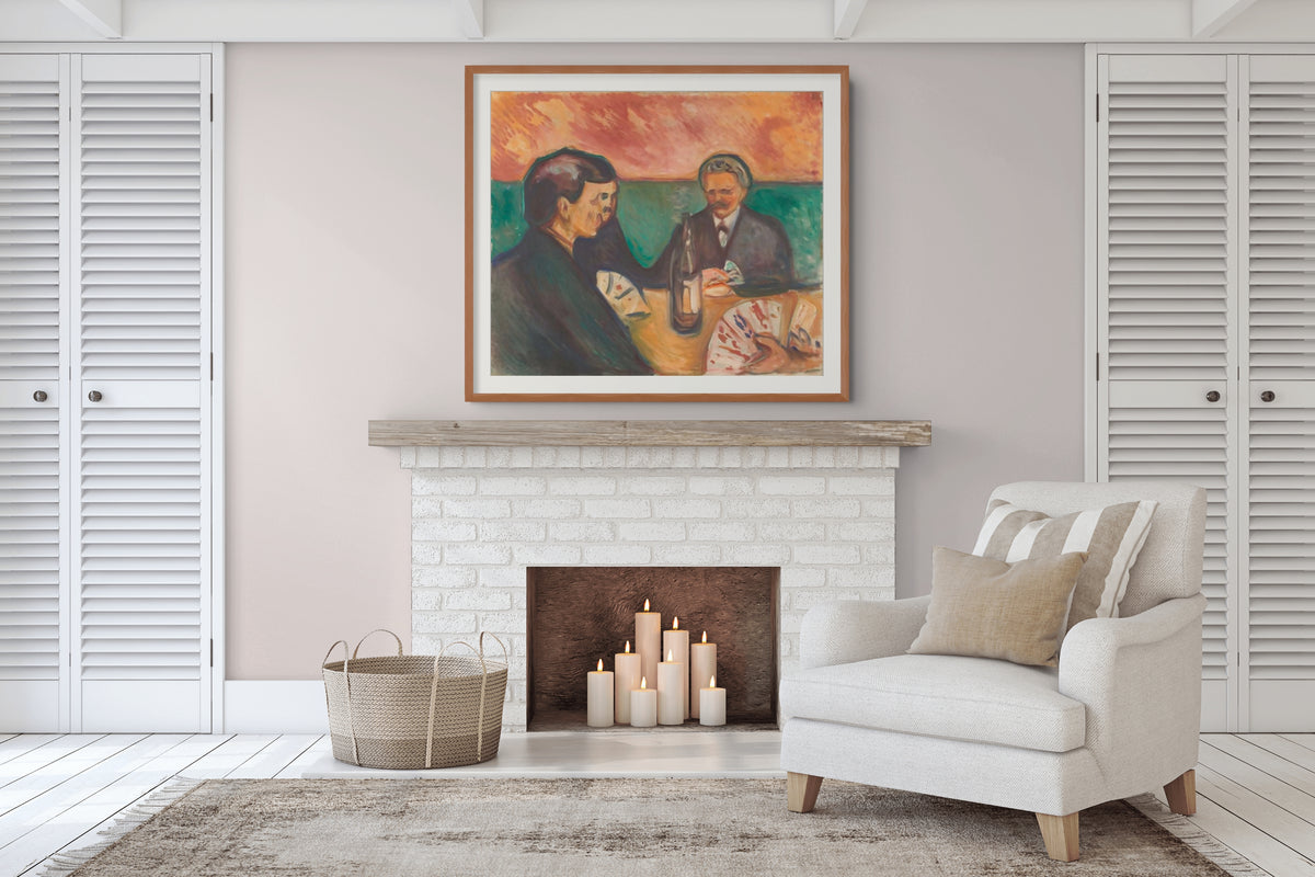 The Kiss - Edvard Munch - Premium canvas 430g (gallery quality)