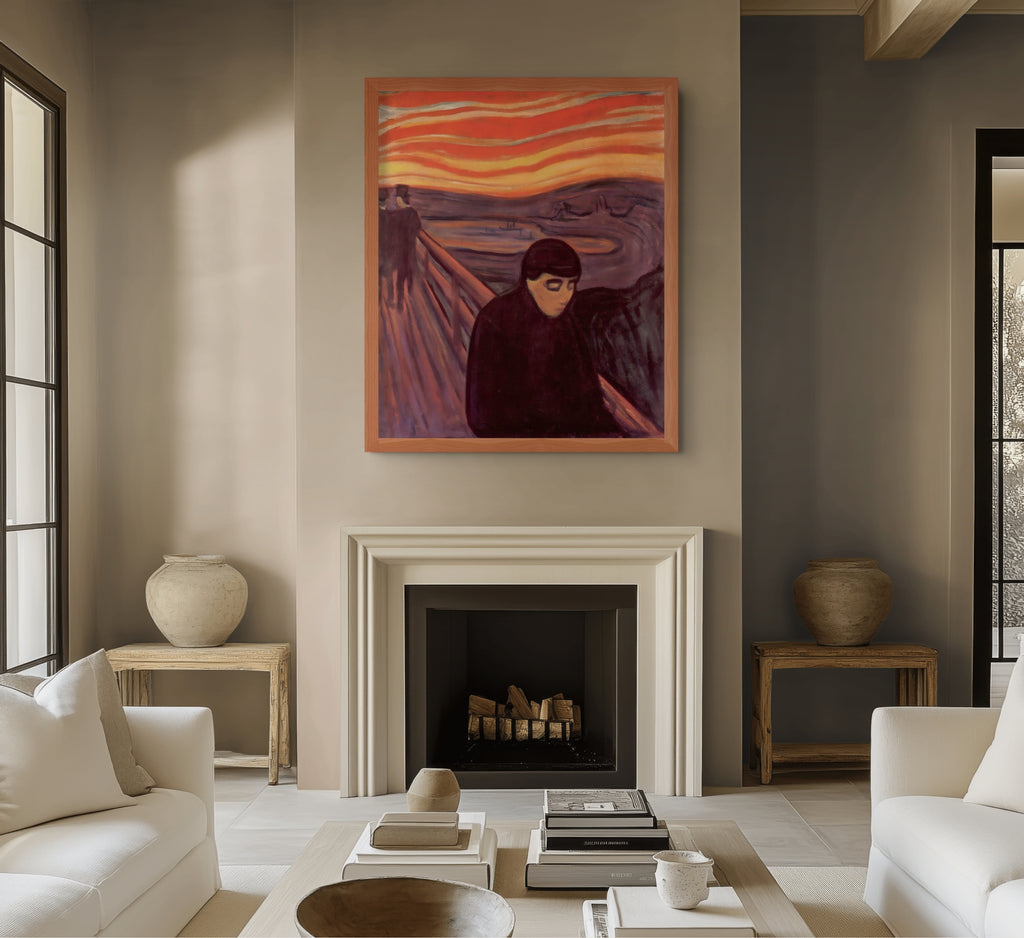 The Kiss - Edvard Munch - Premium canvas 430g (gallery quality)