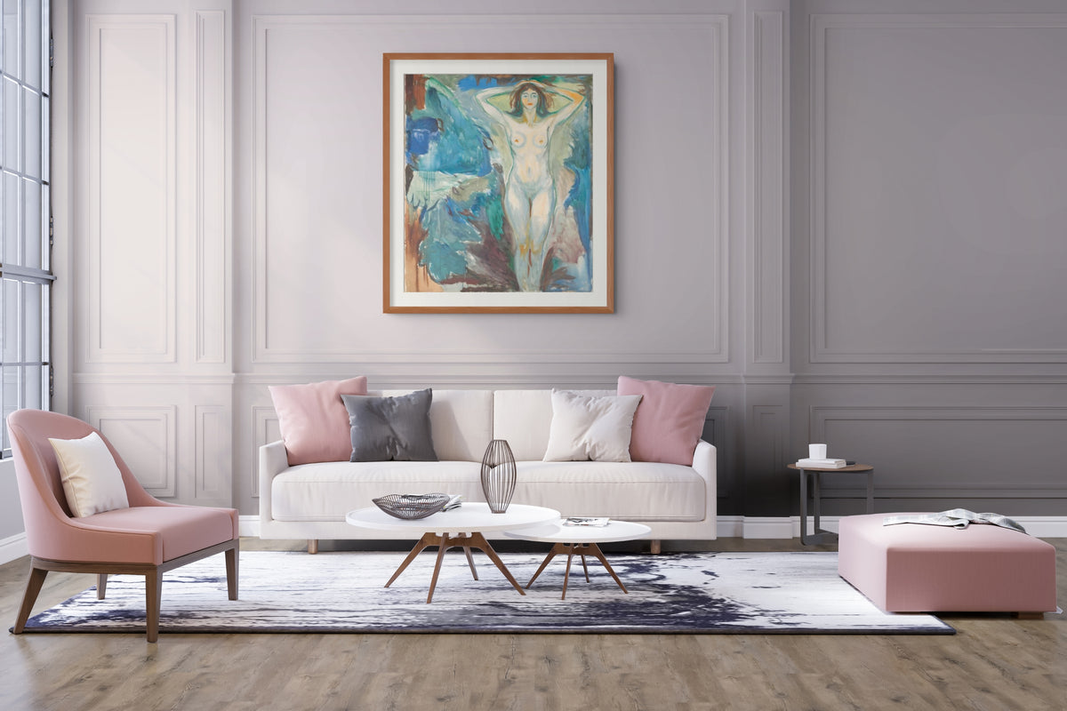 Le Baiser - Edvard Munch - Toile premium 430g (qualité galerie)