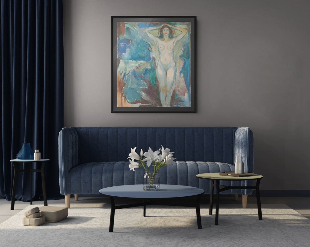 Le Baiser - Edvard Munch - Toile premium 430g (qualité galerie)