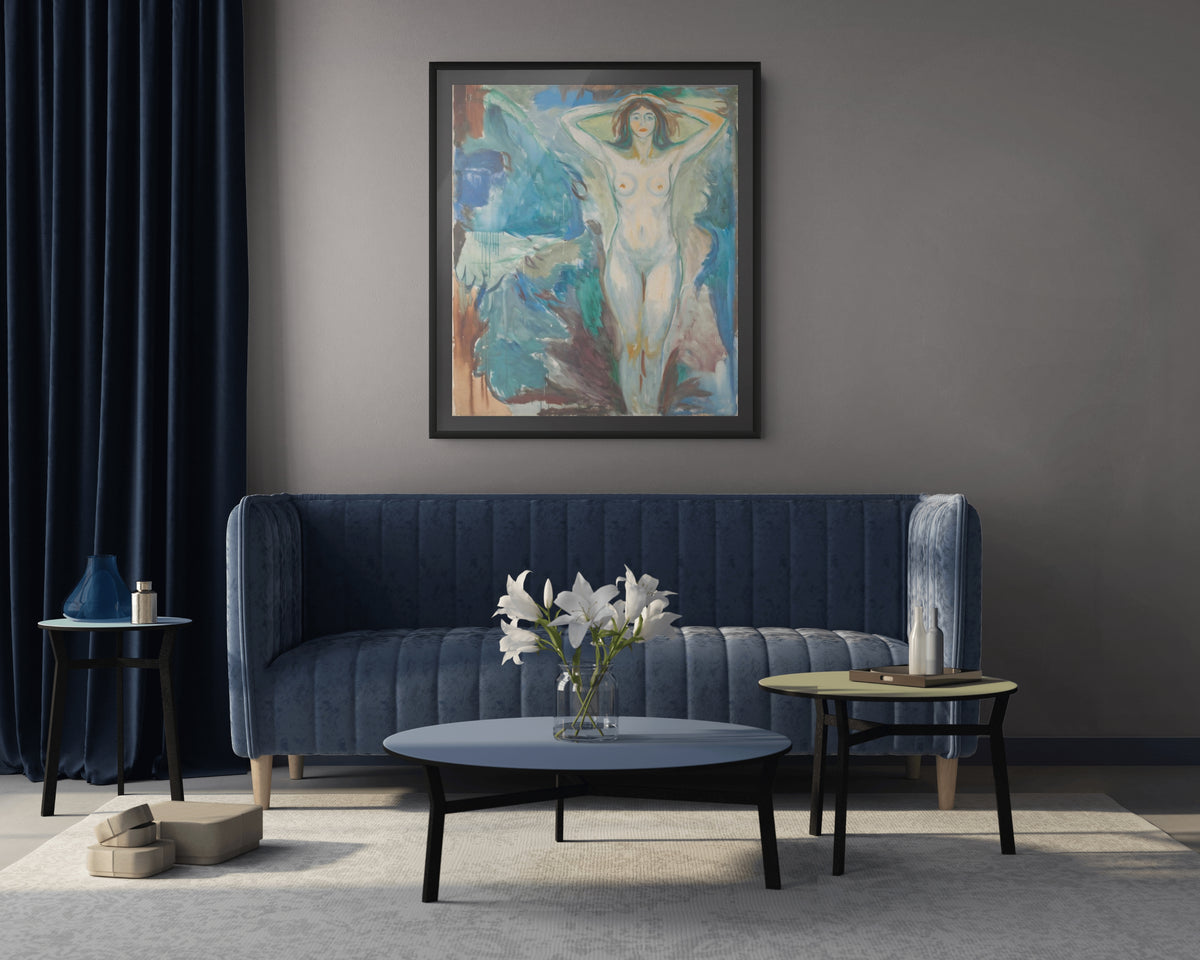 Le Baiser - Edvard Munch - Toile premium 430g (qualité galerie)