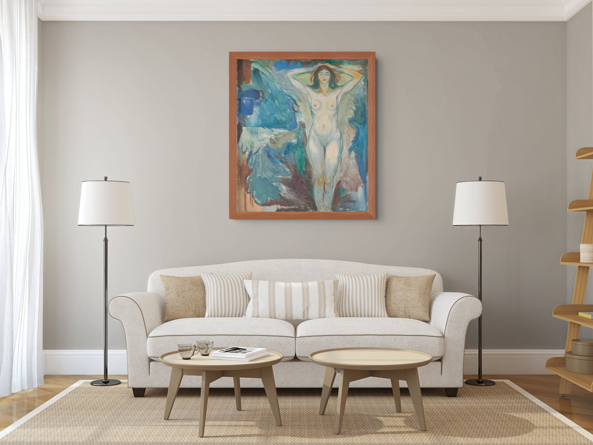 Le Baiser - Edvard Munch - Toile premium 430g (qualité galerie)
