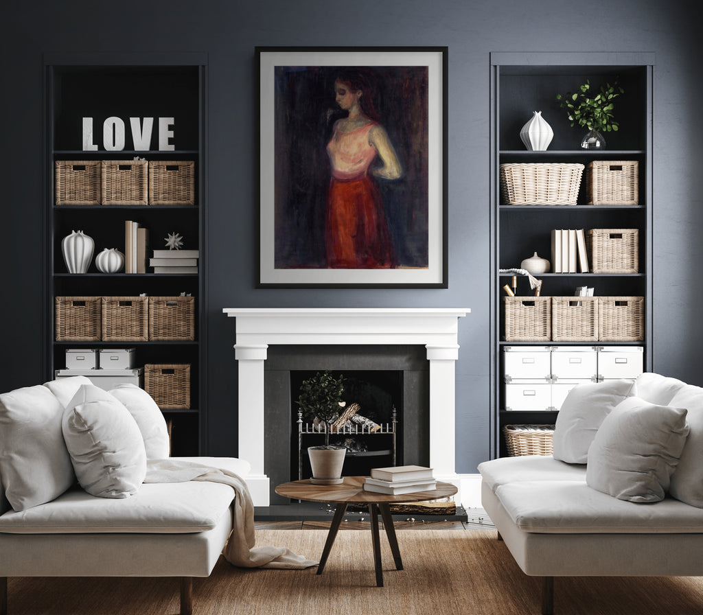 The Kiss - Edvard Munch - Premium canvas 430g (gallery quality)