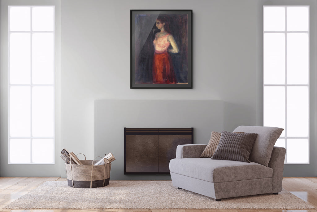 The Kiss - Edvard Munch - Premium canvas 430g (gallery quality)