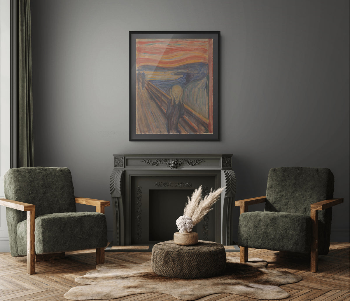The Scream - Edvard Munch - Premium canvas 430g (gallery quality)