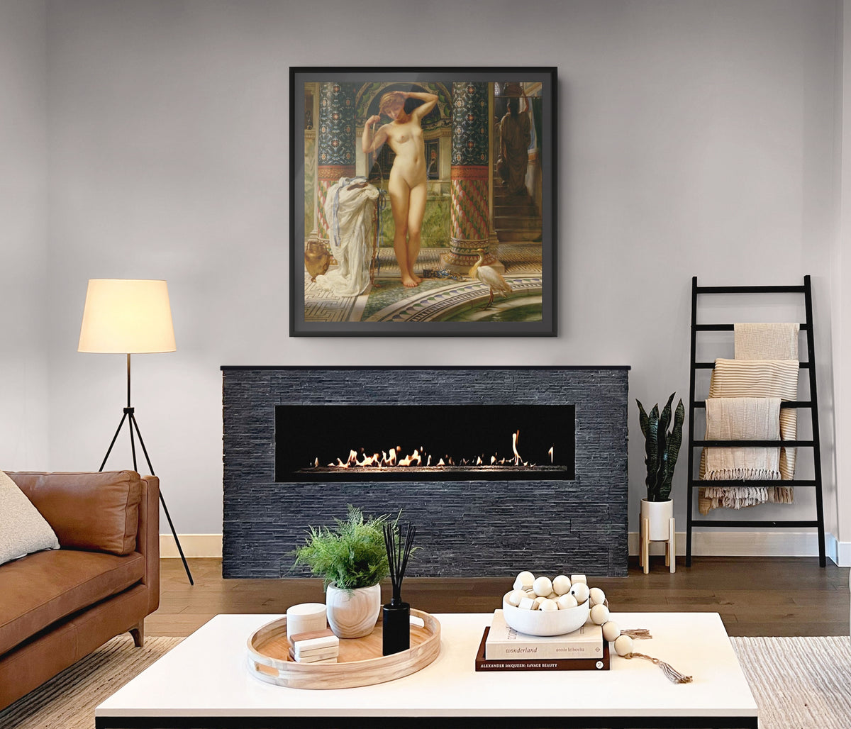 Diadúmena - Sir Edward John Poynter - Lienzo premium 430g (calidad de galeria)
