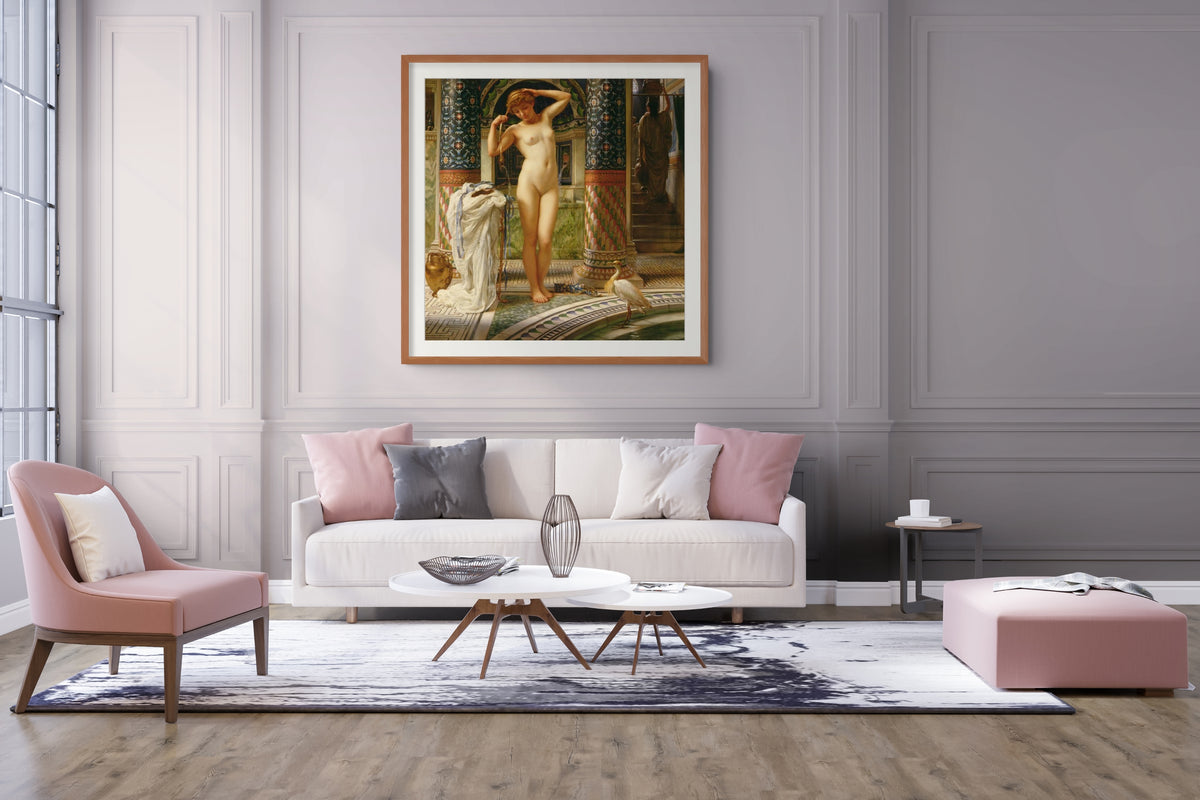 Diadúmena - Sir Edward John Poynter - Lienzo premium 430g (calidad de galeria)