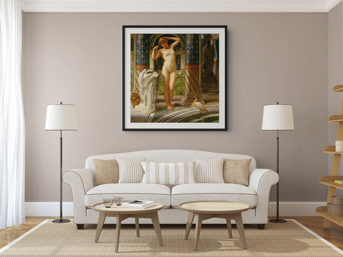 Diadúmena - Sir Edward John Poynter - Lienzo premium 430g (calidad de galeria)