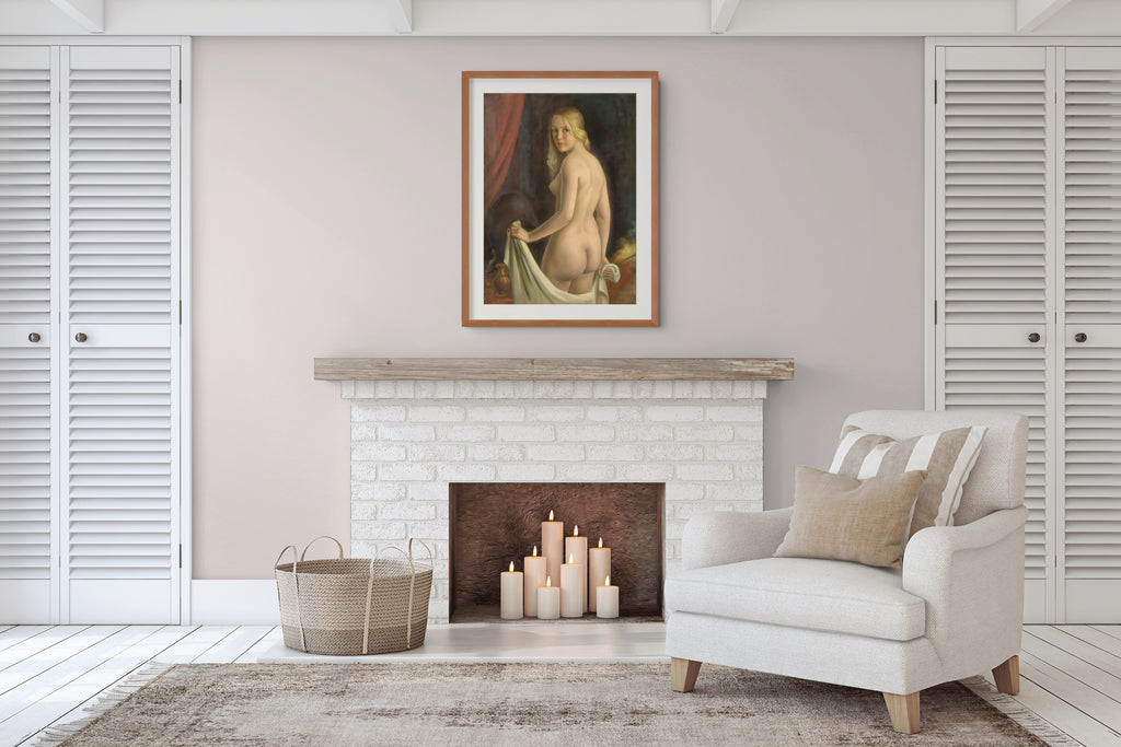 Desnudo - Edward Karniej - Lienzo premium 430g (calidad de galeria)