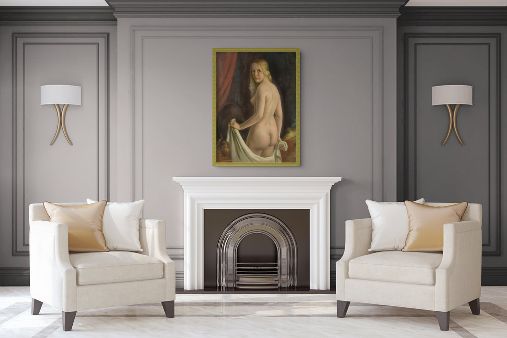 Desnudo - Edward Karniej - Lienzo premium 430g (calidad de galeria)