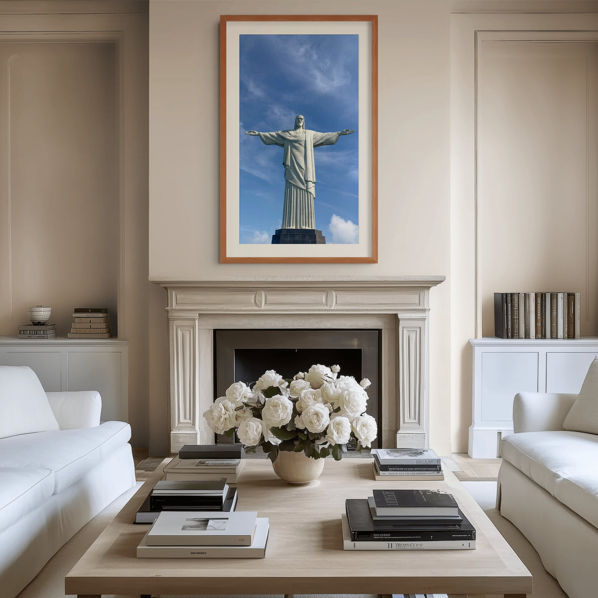 Cielo y Paisaje - Lienzo premium 430g (calidad de galeria)