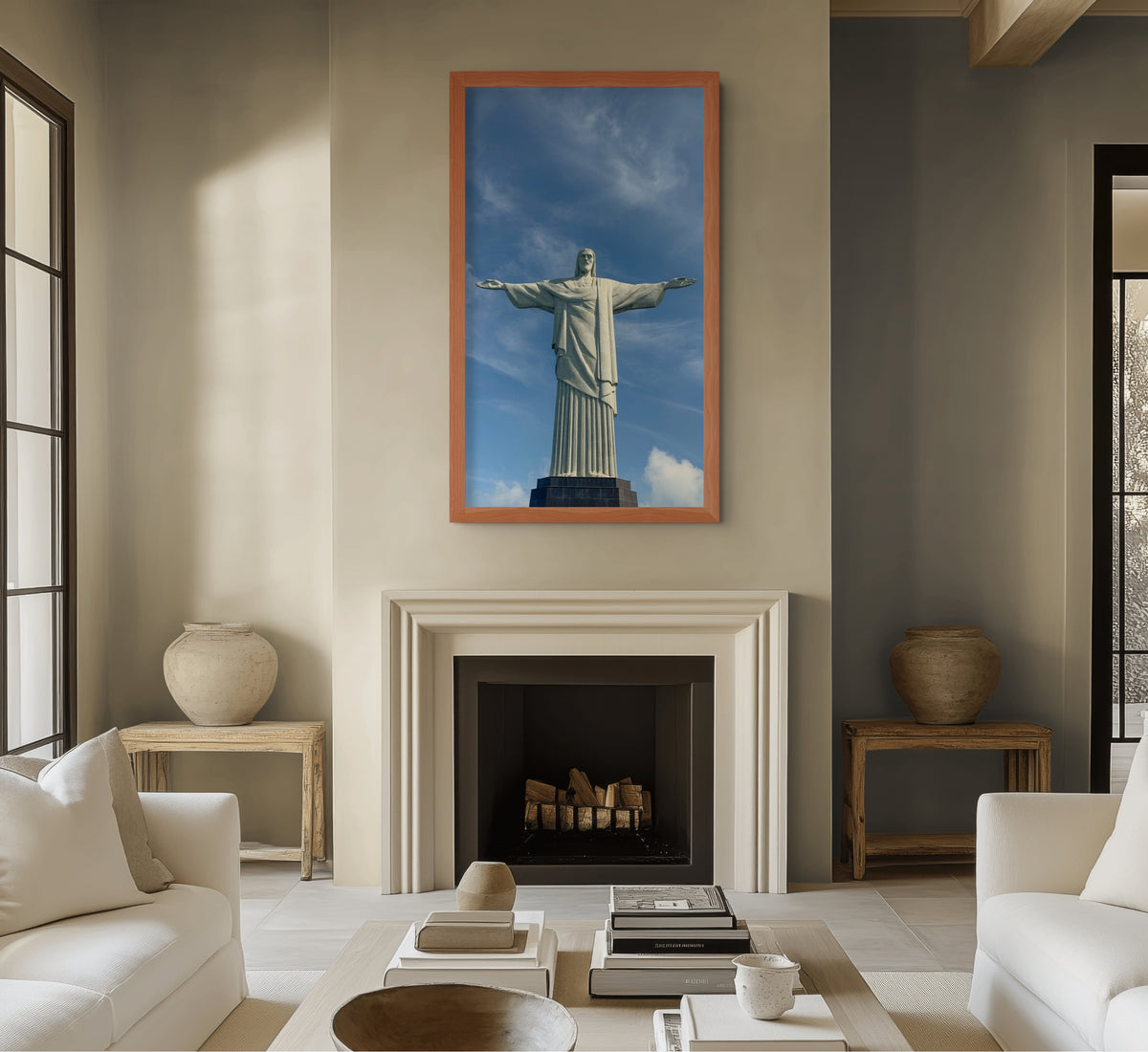 Cielo y Paisaje - Lienzo premium 430g (calidad de galeria)