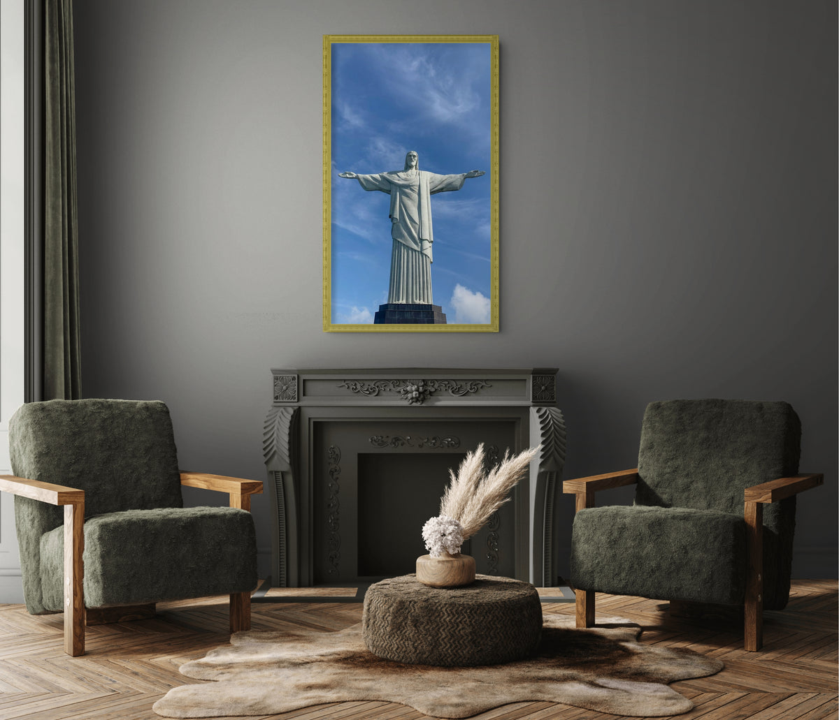 Cielo y Paisaje - Lienzo premium 430g (calidad de galeria)