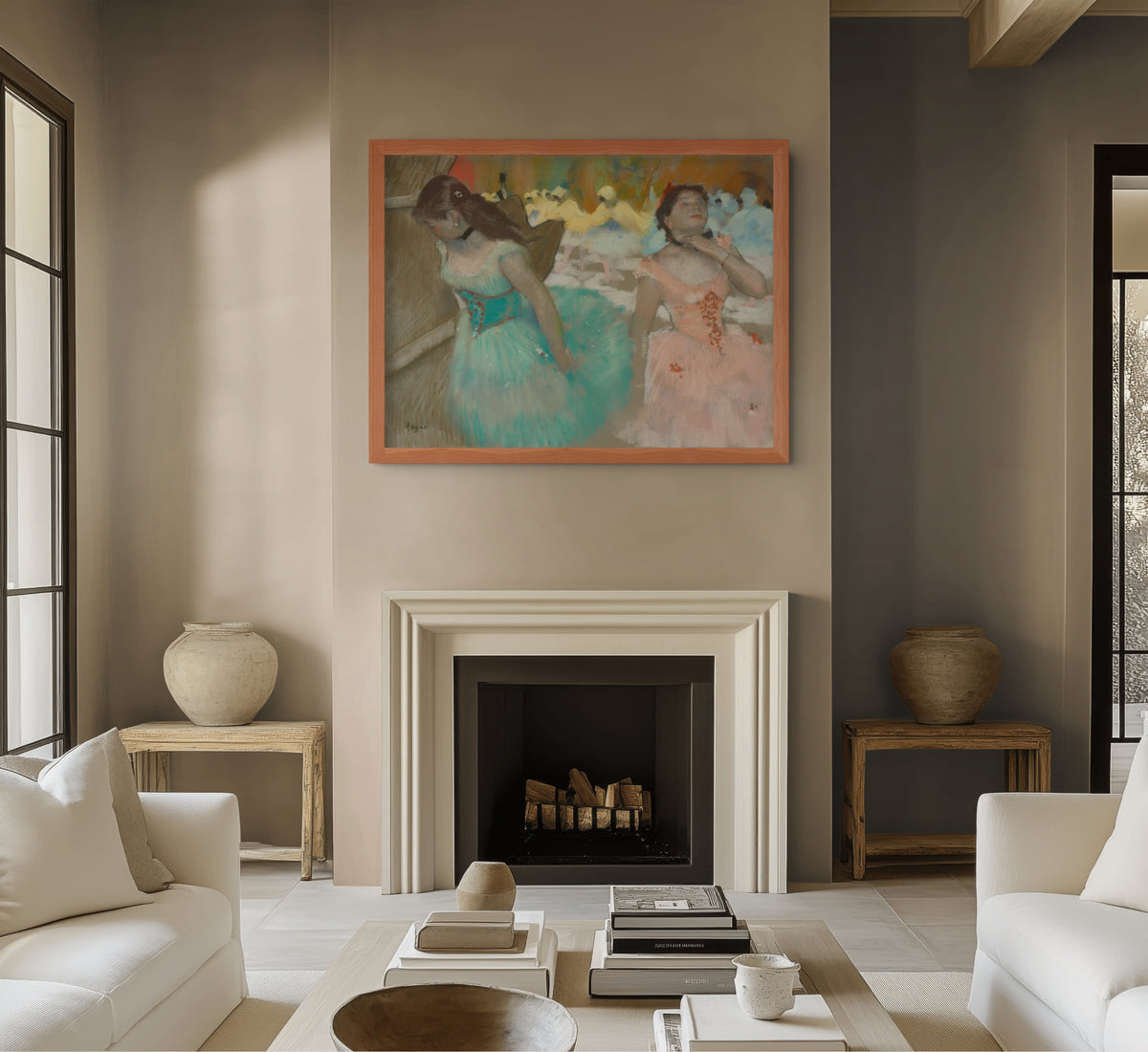 The Ballet Class - Edgar Degas - Premium Canvas 430g (gallery quality)