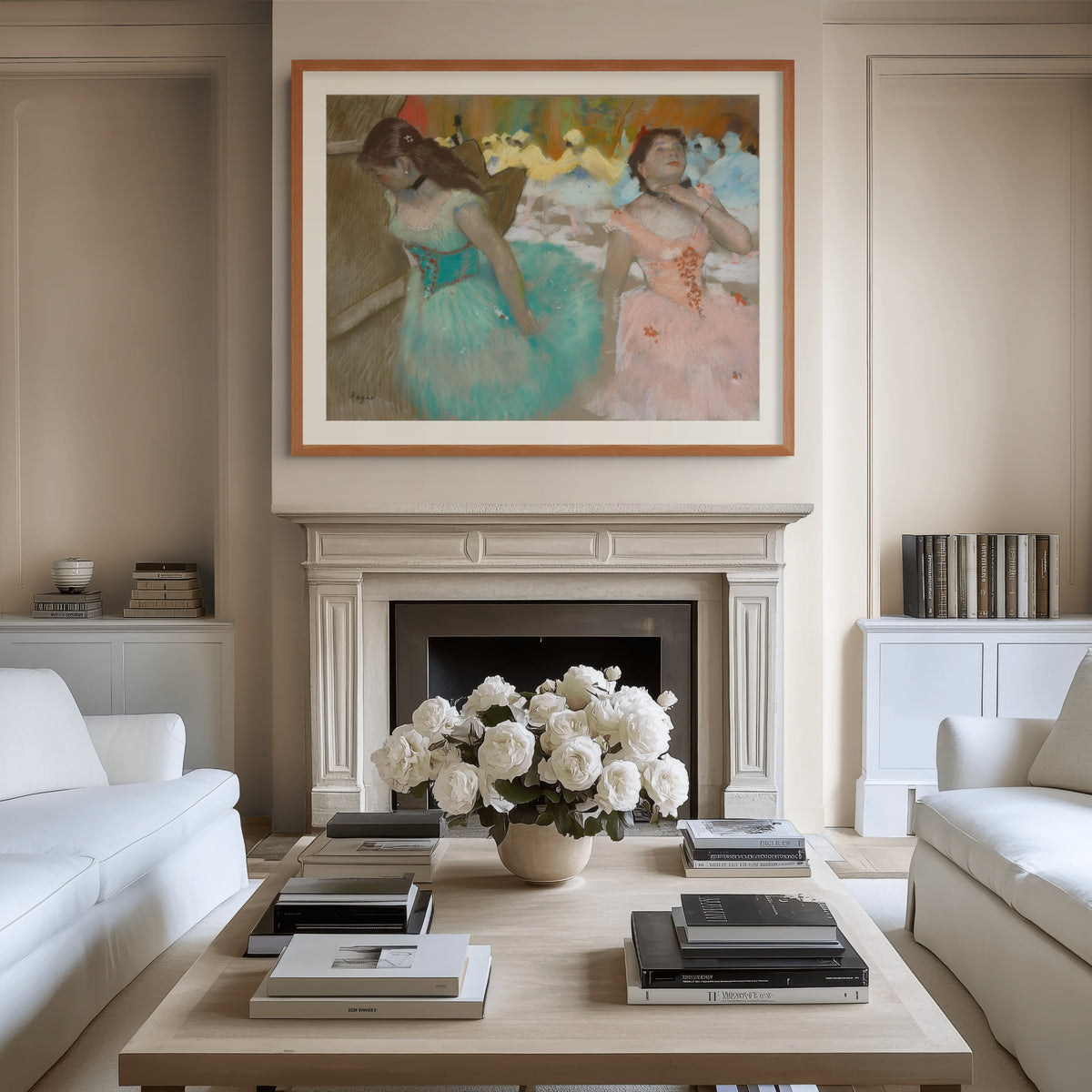 The Ballet Class - Edgar Degas - Premium Canvas 430g (gallery quality)