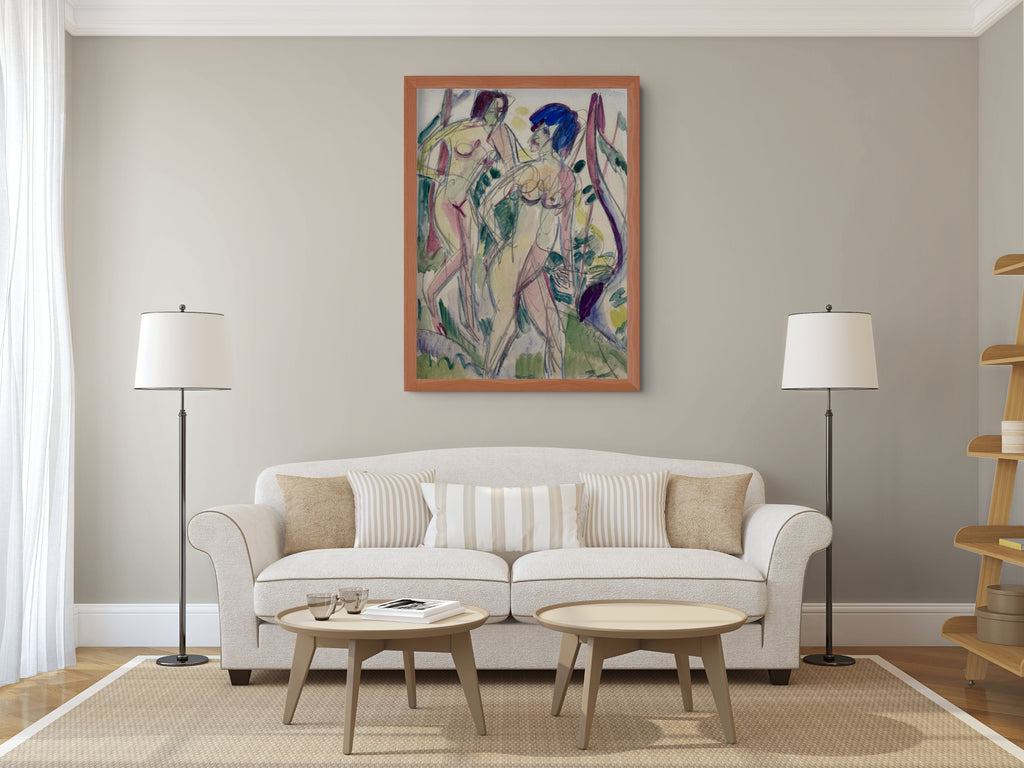Te dance - Ernst Ludwig Kirchner - Premium canvas 430g (gallery quality)