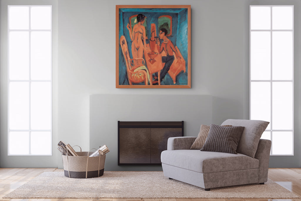 La danseuse - Ernst Ludwig Kirchner - Toile premium 430g (qualité galerie)