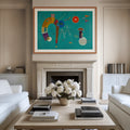 Couple à cheval - Vassily Kandinsky - Toile premium 430g (qualité galerie)