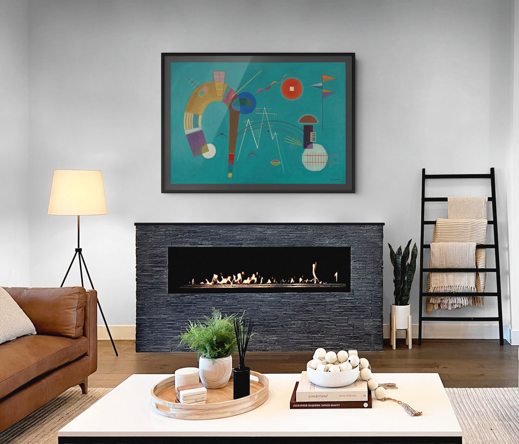 Couple à cheval - Vassily Kandinsky - Toile premium 430g (qualité galerie)