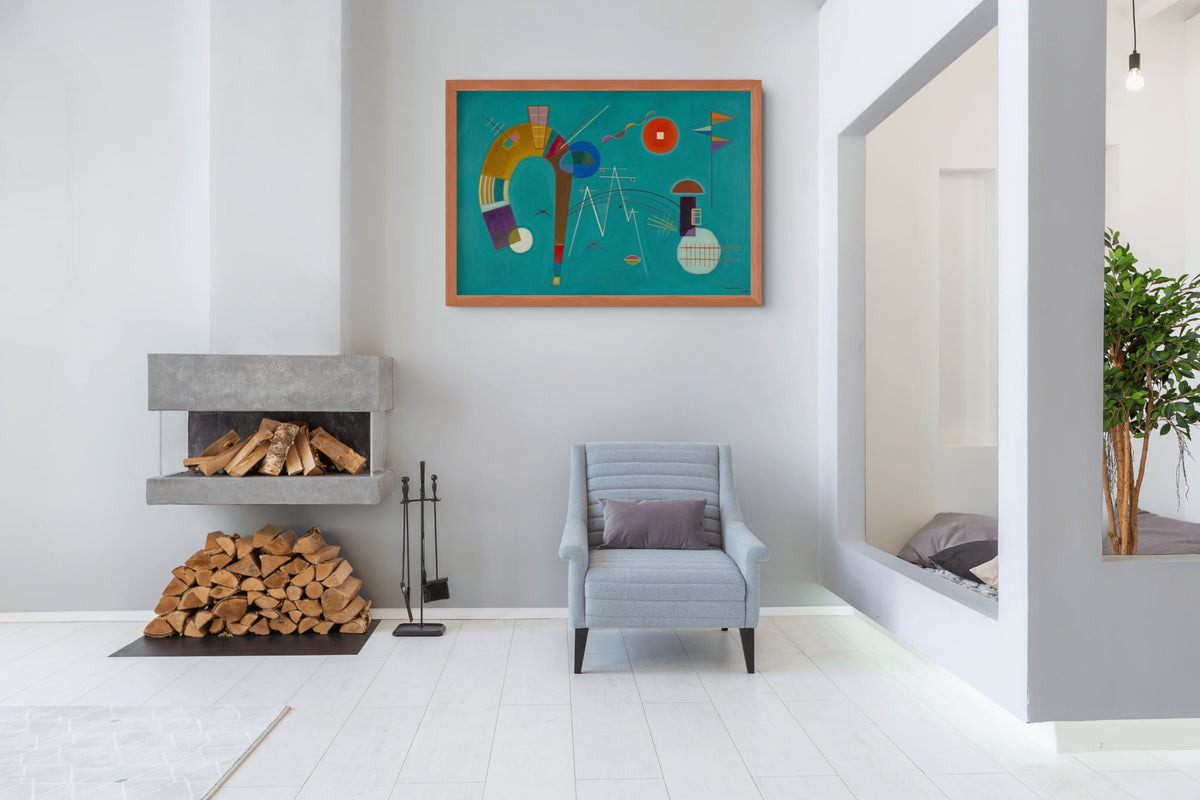Couple à cheval - Vassily Kandinsky - Toile premium 430g (qualité galerie)